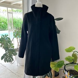 Pendleton Black Wool Coat S